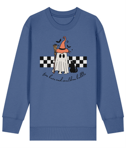 Fire Burn & cauldron bubble Unisex Kids seasonal Sweatshirt