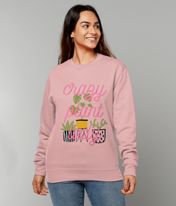 Crazy plant lady adults Sweatshirt-Various colours and sizes