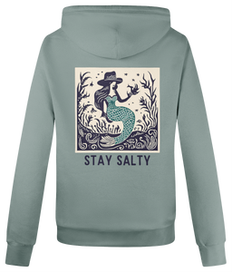 Stay Salty Unisex Hoodie- Cowgirl Mermaid