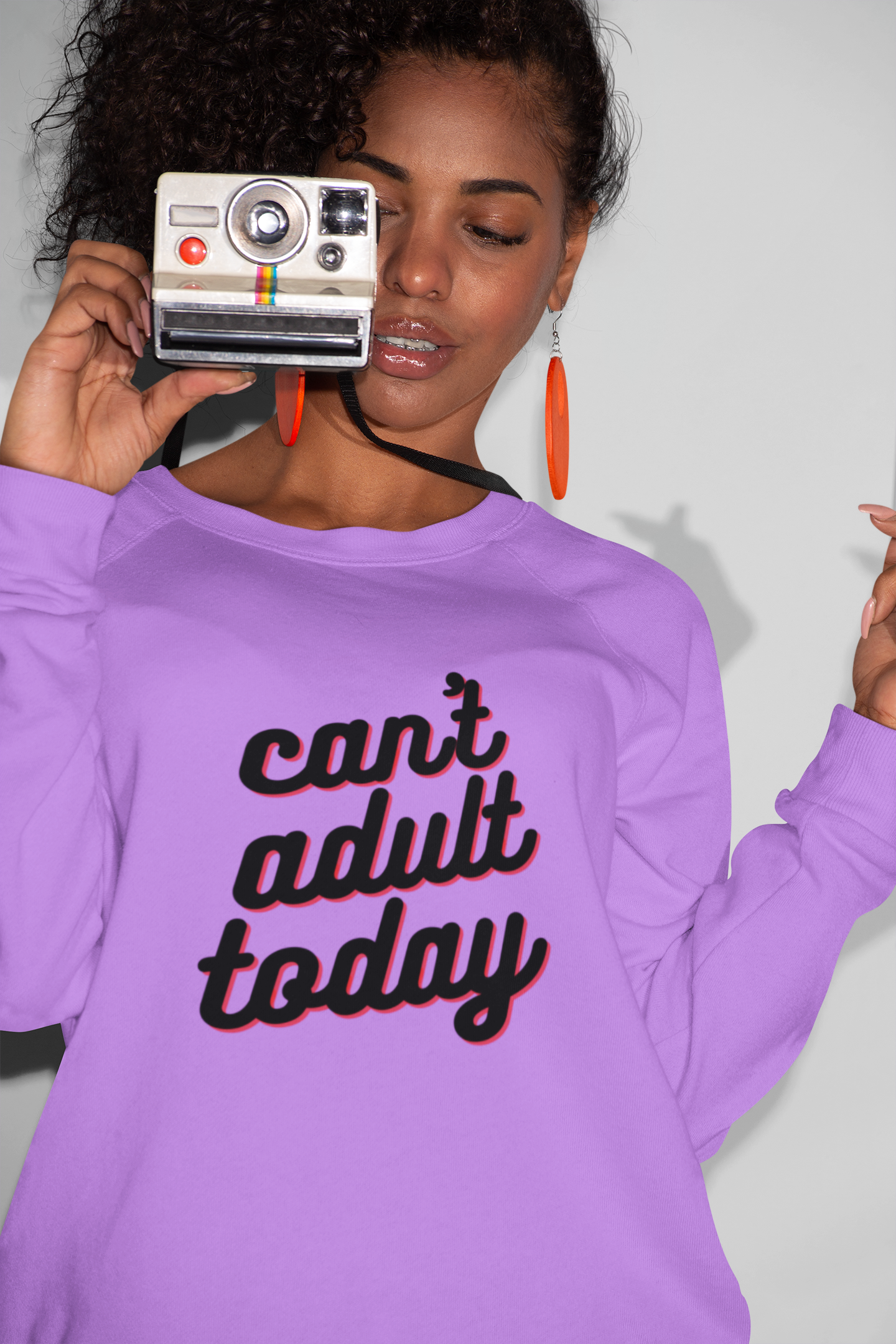 Unisex Sweatshirt Can't adult today- various colours and sizes