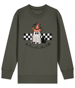 Fire Burn & cauldron bubble Unisex Kids seasonal Sweatshirt