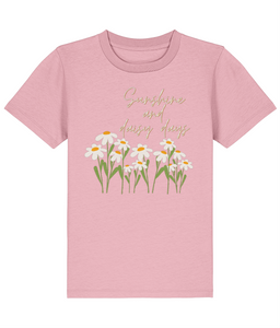 Kids Unisex TShirt -Sunshine and Daisy days