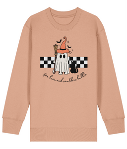 Fire Burn & cauldron bubble Unisex Kids seasonal Sweatshirt