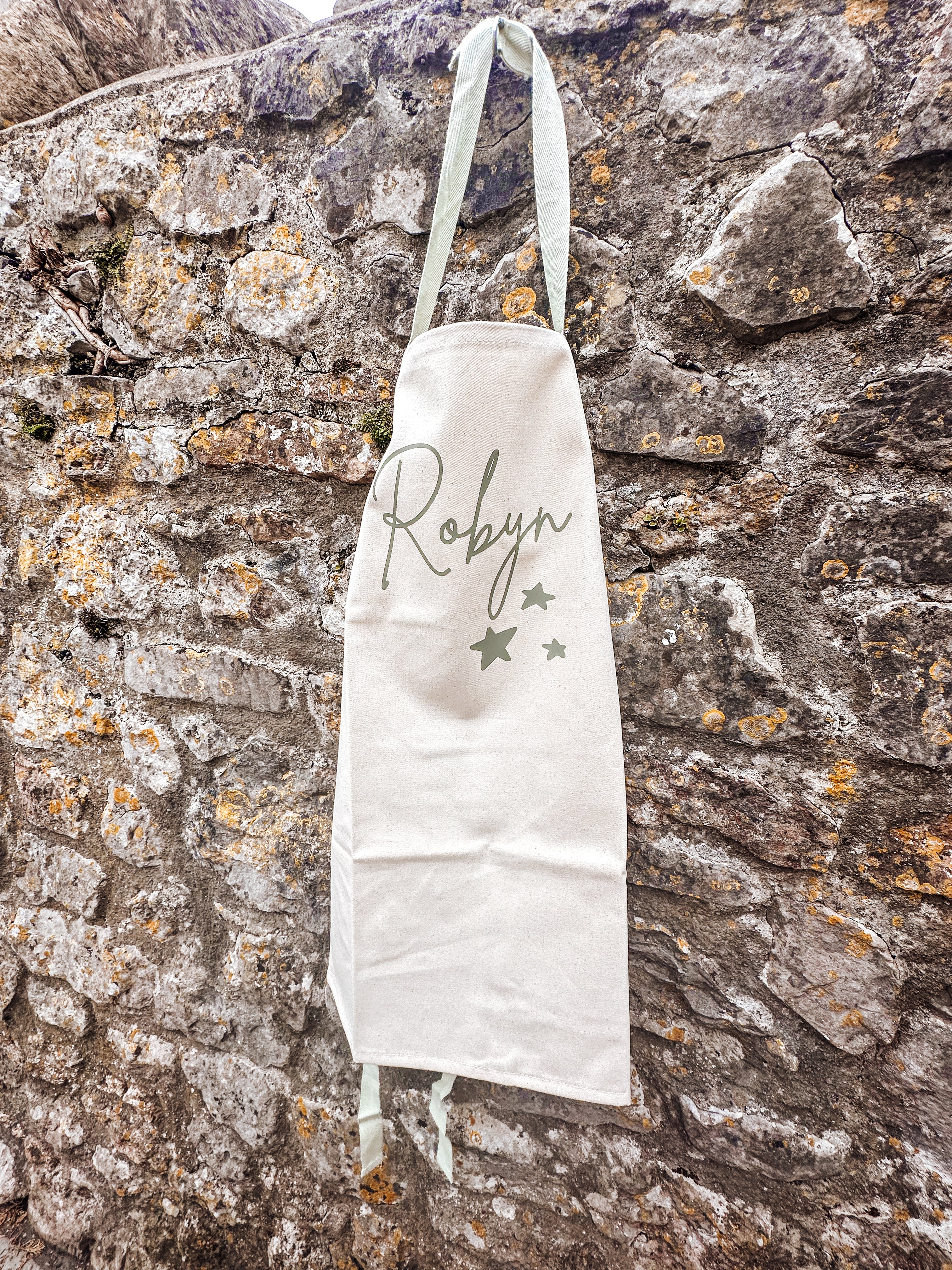 Personalised Kids Apron – Custom Name Cooking Apron