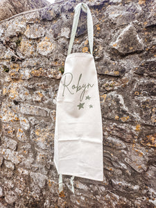 Personalised Kids Apron – Custom Name Cooking Apron