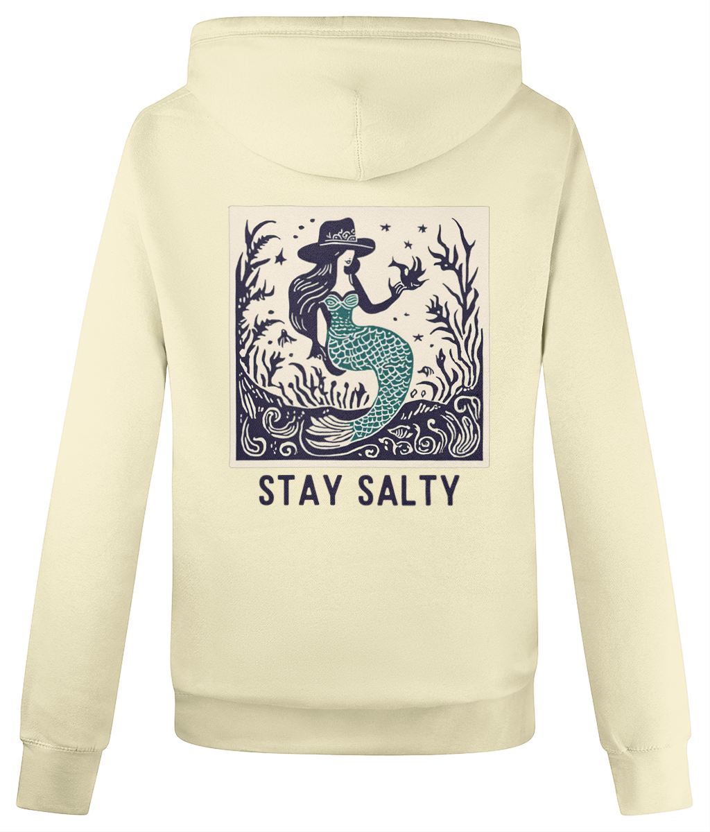 Stay Salty Unisex Hoodie- Cowgirl Mermaid