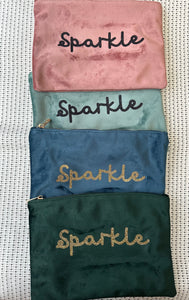 Sparkle Velvet Pouches