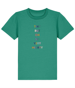 Tiny but mighty kids T-Shirt- various colours