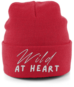 Kids Embroidered Cuffed Beanie Wild At Heart