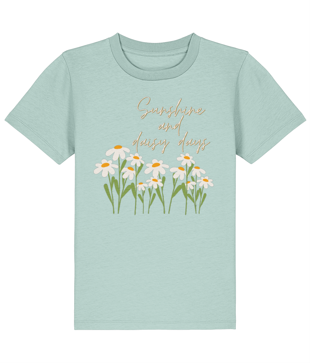 Kids Unisex TShirt -Sunshine and Daisy days