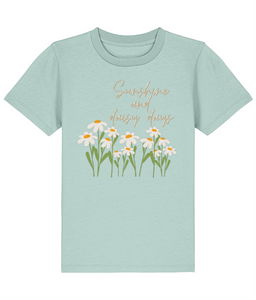 Kids Unisex TShirt -Sunshine and Daisy days