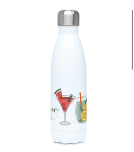 Summer Vibes - cocktails - Adventure Division stainless steel 500ml water bottle
