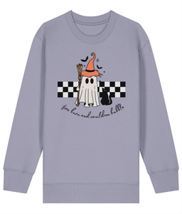 Fire Burn & cauldron bubble Unisex Kids seasonal Sweatshirt