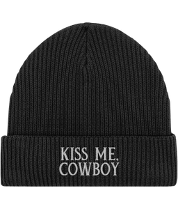 Embroidered  Fisherman Beanie | Kiss Me Cowboy