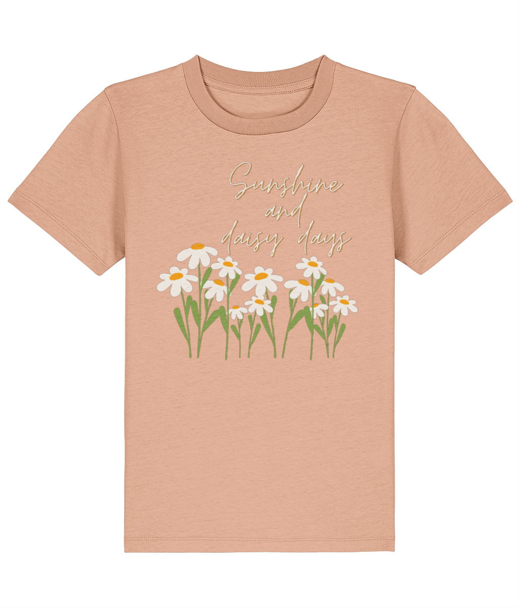 Kids Unisex TShirt -Sunshine and Daisy days