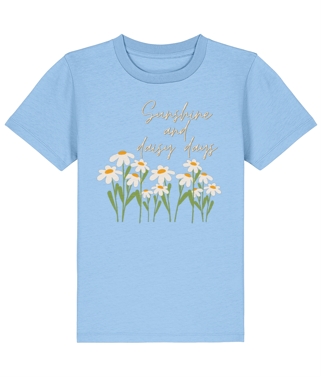 Kids Unisex TShirt -Sunshine and Daisy days