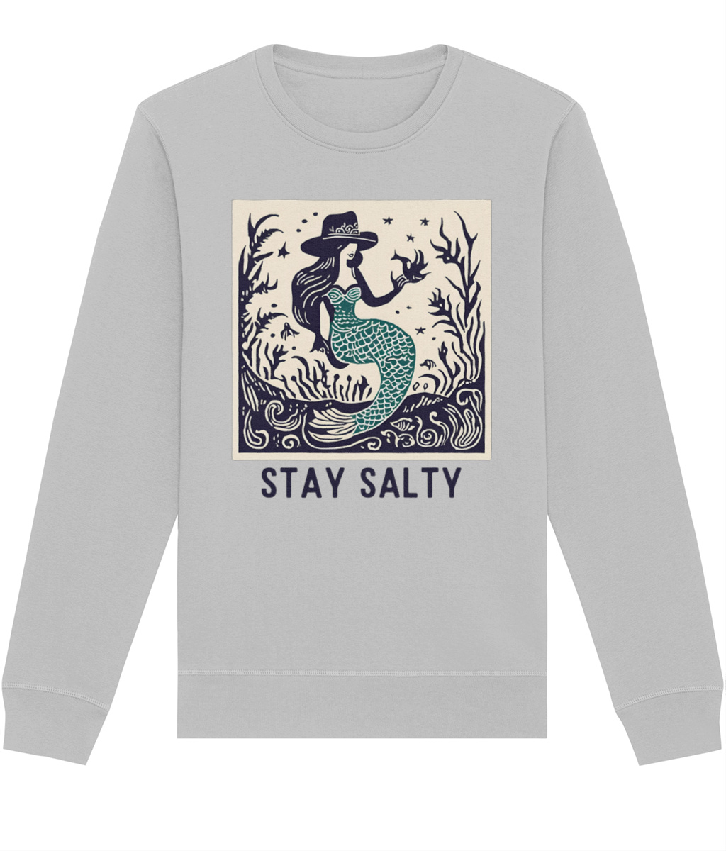 Stay Salty Unisex Sweatshirt - Cowgirl Mermaid