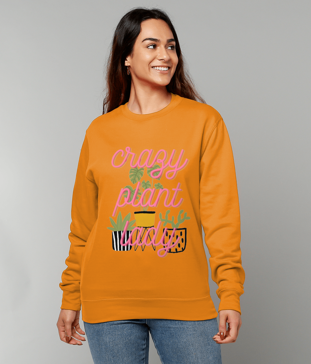 Crazy plant lady adults Sweatshirt-Various colours and sizes