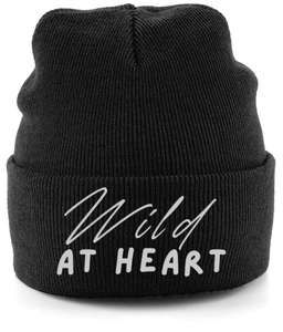 Kids Embroidered Cuffed Beanie Wild At Heart