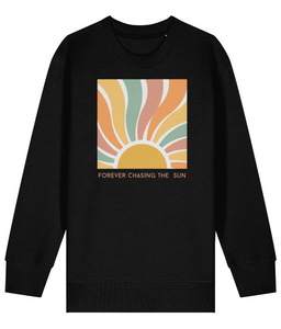 Kids unisex Sweatshirt Forever chasing the sun