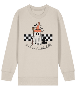 Fire Burn & cauldron bubble Unisex Kids seasonal Sweatshirt