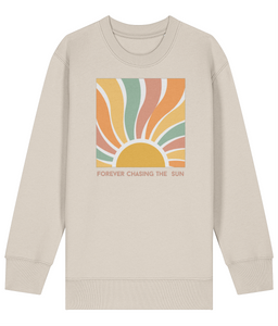 Kids unisex Sweatshirt Forever chasing the sun