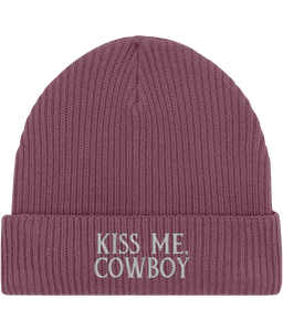 Embroidered  Fisherman Beanie | Kiss Me Cowboy