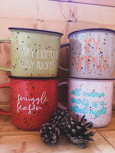 Fall Autumn ceramic mugs