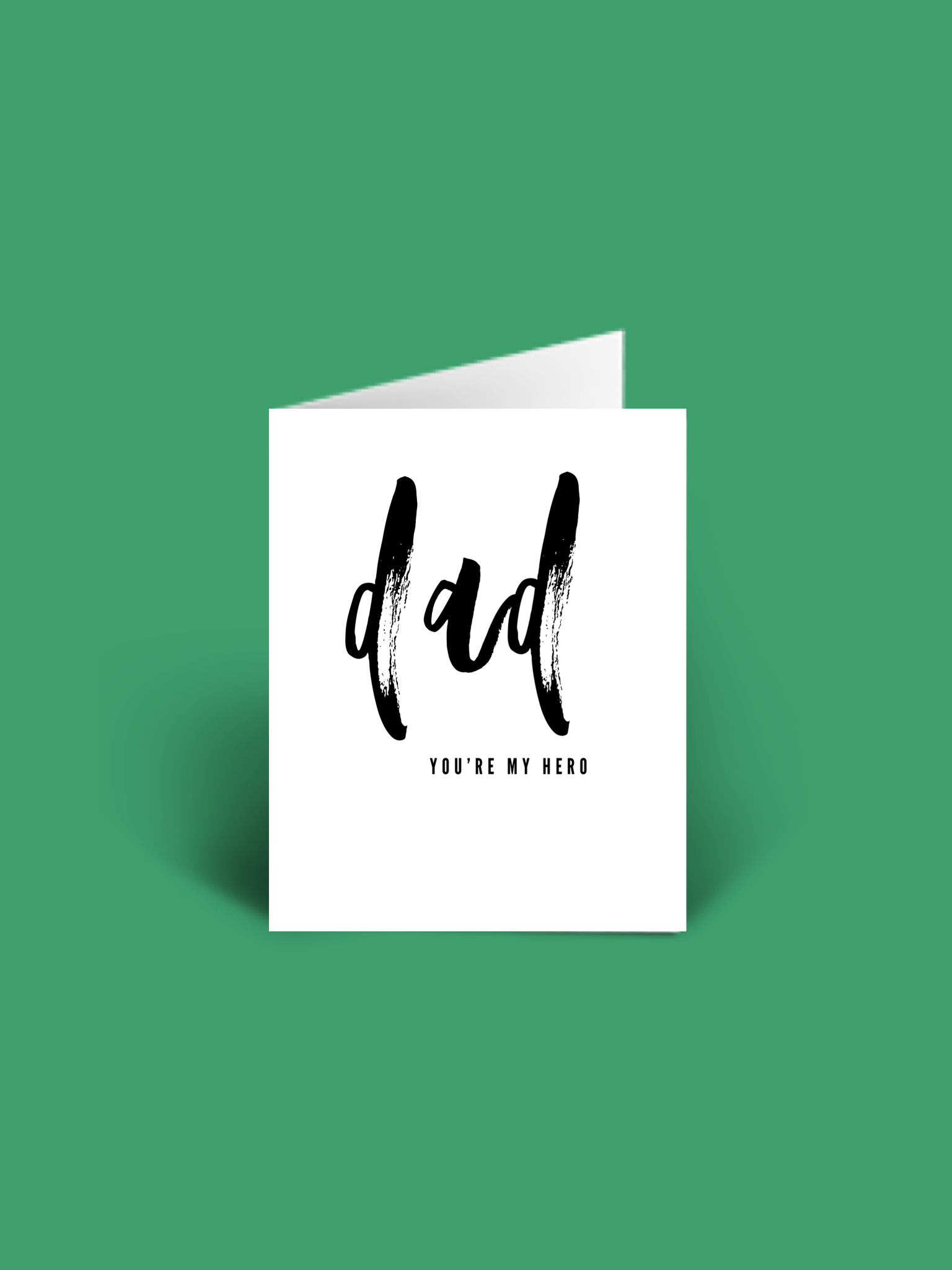 Dad, you’re my hero Fathers Day Card A6