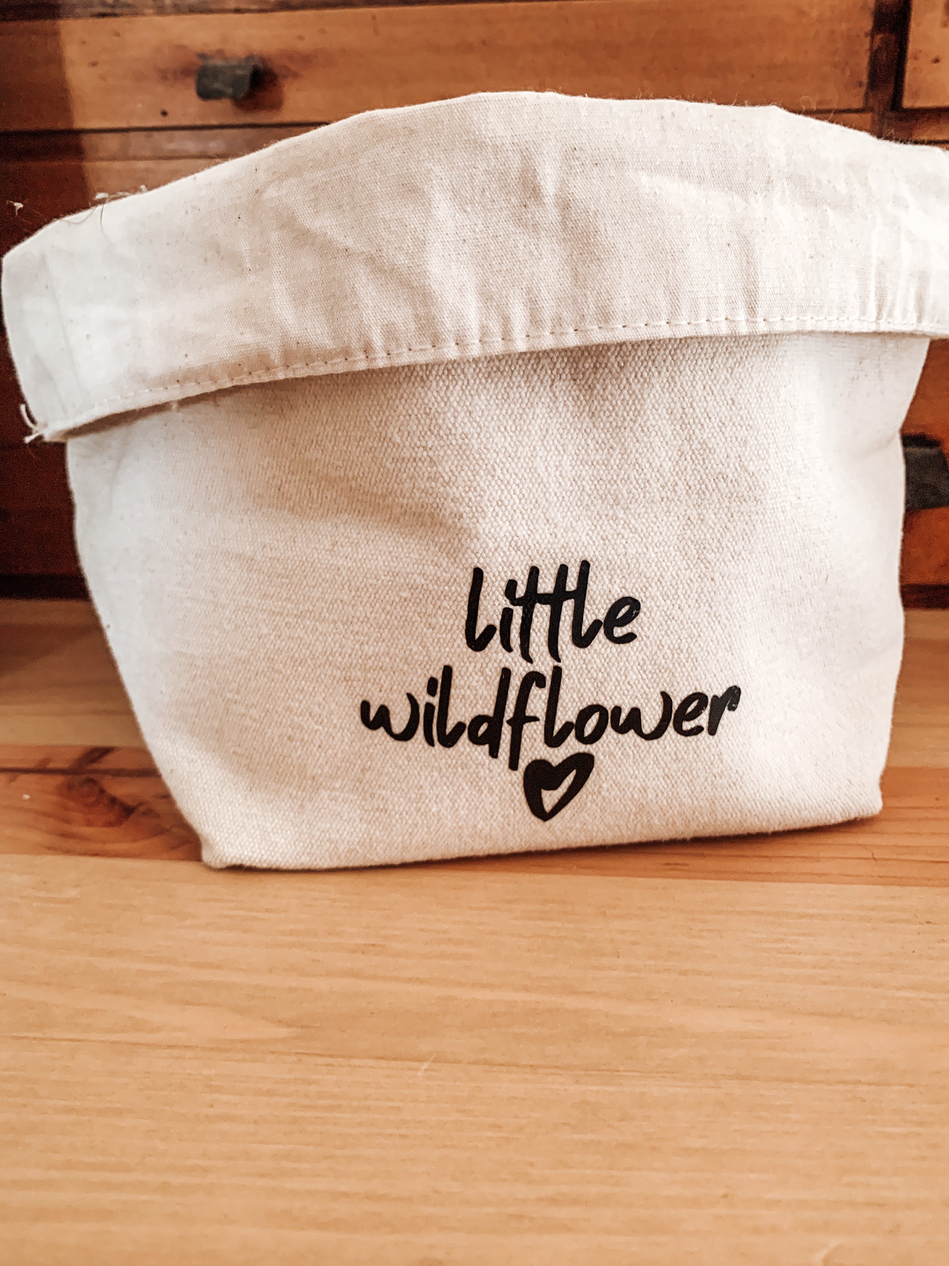 Canvas organiser - Little Wildflower